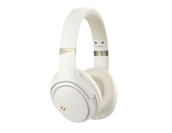 Havit H630BT PRO (Butter-yellow), Ledning & Trådløs, 20 - 20000 Hz, Samtaler/musikk, 233 g, Hodetelefoner, Gult, Krem