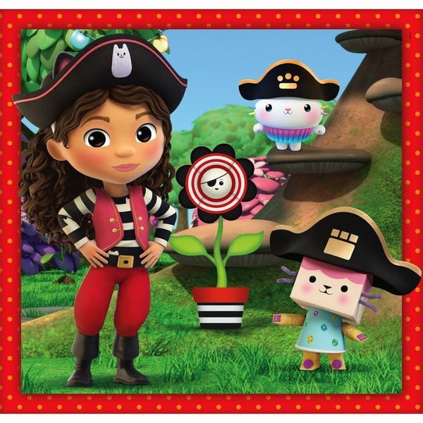 Clementoni puslespill 3x48 brikker SuperColor Kattedomen Gabi. Gabby's Dollhouse 25300