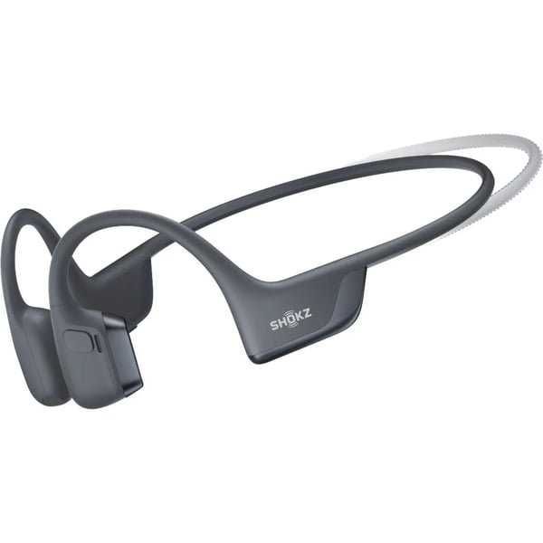 SHOKZ OpenRun Pro 2 Mini - Hörlurar med mikrofon - öppet öra - montering bakom nacken - Bluetooth - trådlös - svart
