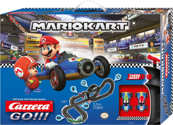 Carrera Nintendo Mario Kart Mach 8 bilbaneset 5,3 m 20062492 6 år