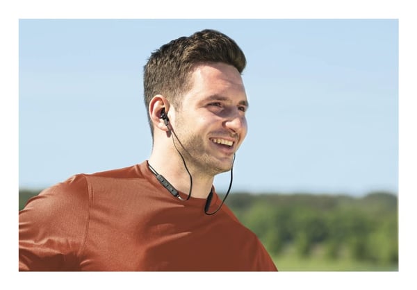 Hama Freedom Neck III, Trådlös, Idrott, 20 - 20000 hz, 23 g, Headset, Svart