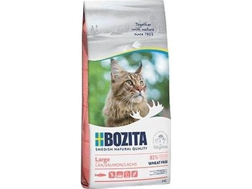 Bozita Large Wheat free Salmon, Voksen, Kylling, Fisk, 2 kg, Kornfritt