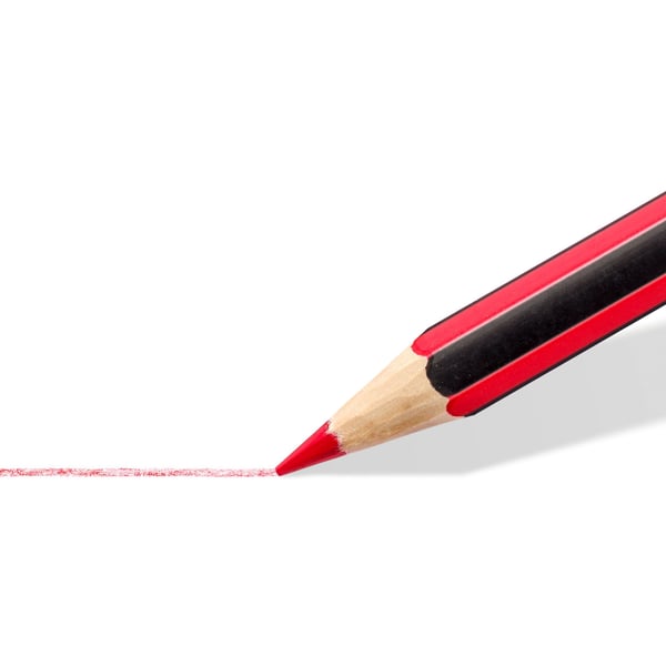 Fargeblyanter, Staedtler Noris® Colour 185, assorterte farger - klassepakke med 144 stk.