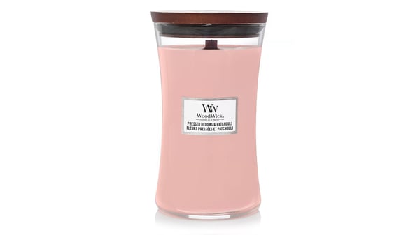 Yankee Candle WoodWick Large Hourglass Pressed Blooms & Patchouli