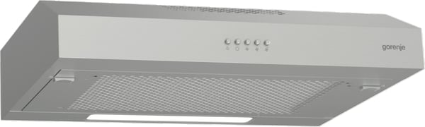 Gorenje WHU629ES/S köksfläkt 200 m³/h 59,6 cm, silver