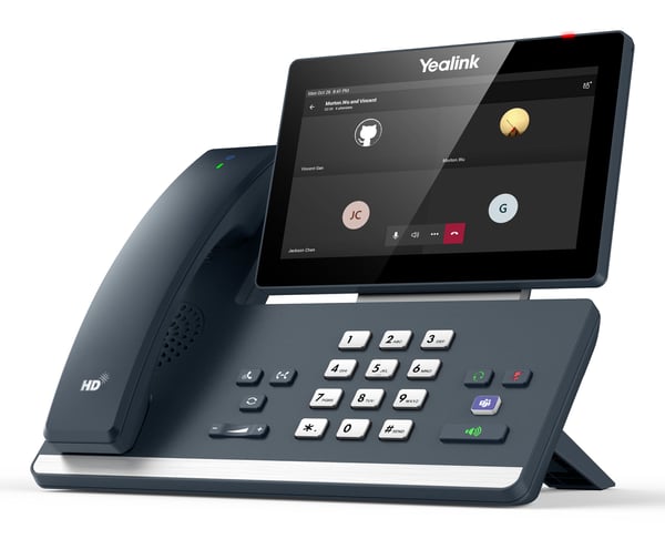 Yealink MP58-WH Microsoft Teams Edition, IP Phone, Harmaa, Johdoton puhelin, Vastaanotto, Android, Microsoft Teams