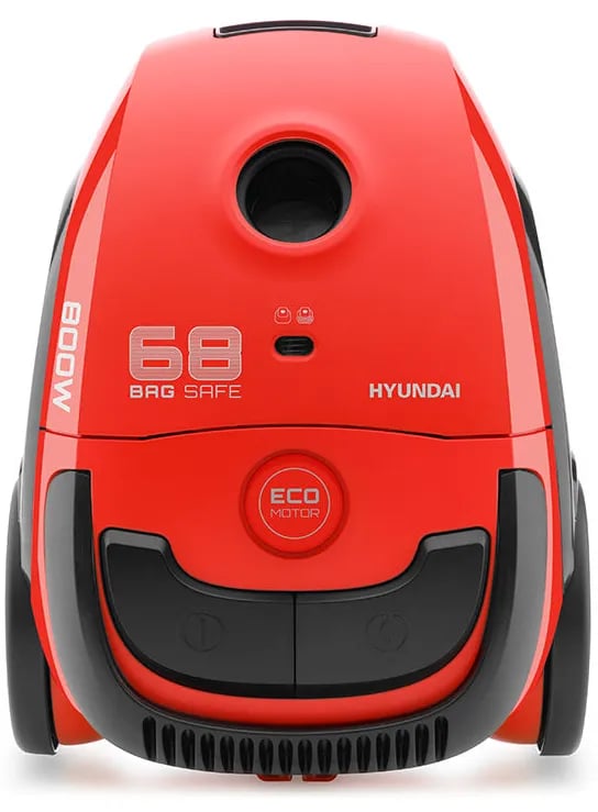 Hyundai HYUVC068R, 800 W, Sylindervakuum, Tørr, Støv pose, 2 l, Filtrering