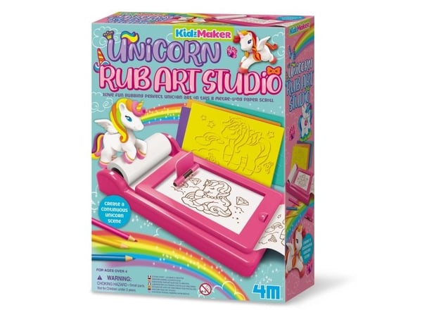 4M KidzMaker DIY-pakkaus Art Studio Yksisarviset