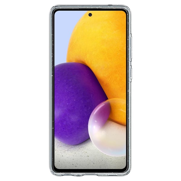 Spigen Liquid Crystal Glitter, Omslag, Samsung, Galaxy A72, 17 cm (6.7"), Transparent