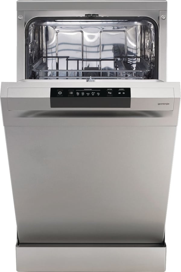 Gorenje GS520E15S fristående diskmaskin 9 kuvert, E, 45 cm, grå