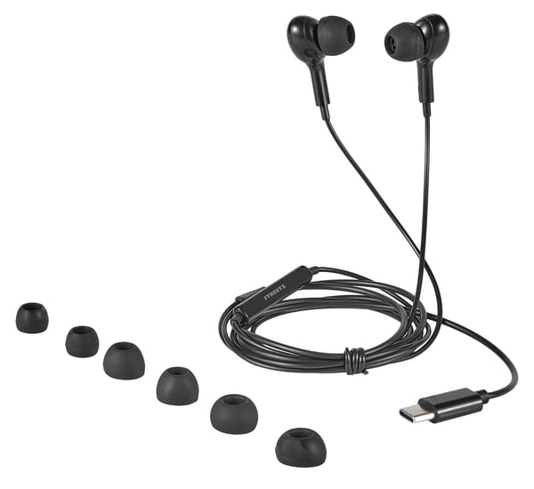 Streetz C220-BLK, Langallinen, Puhelut/Musiikki, 10 g, Kuulokkeet, musta