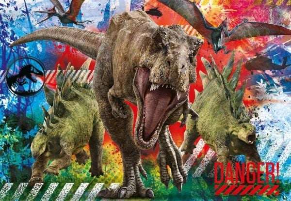 Clementoni puslespill Jurassic World, 180 brikker