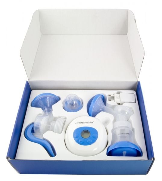 Esperanza GEMELOS - Breast pump - trådløs - med manual breast pump