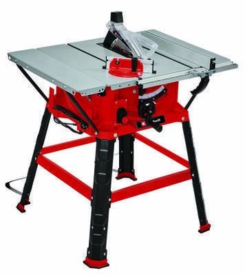 Einhell TC-TS 254 U, 4250 RPM, 5,5 cm, 8 cm, 0 - 45°, Vapaasti seisova, Musta, Punainen