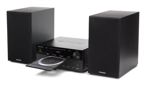 AIWA MSBTU-550 mikrostereojärjestelmä, Bluetooth 50 W, musta