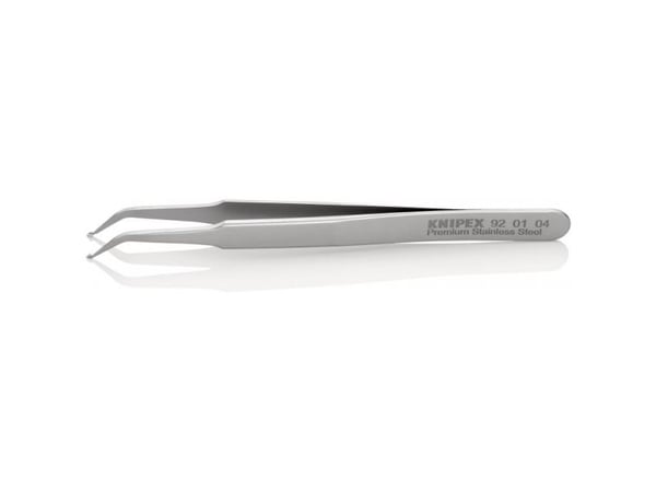 Knipex 92 01 04, Rustfritt stål, Rustfritt stål, Flat, Buet, 15 g, 10 mm