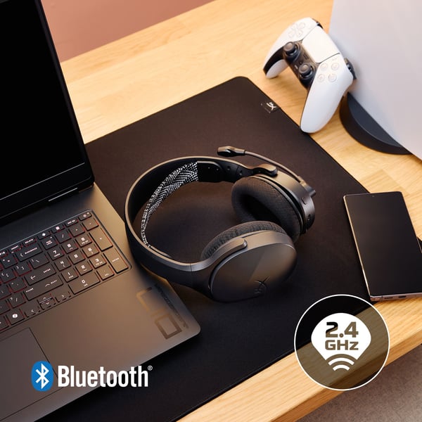 HyperX Cloud Jet trådløst gamingheadset AJ0T1AA Bluetooth 5.3, svart