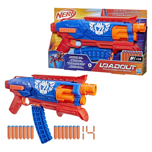 Nerf Loadout Phantomblitz Recon-blaster, 8 År, 99 År, 478 g