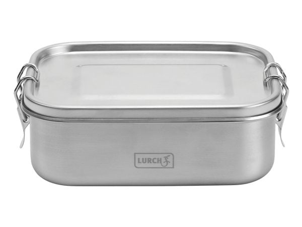 Lurch 00240880, Lunsjbeholder, Voksen, Rustfritt stål, Rustfritt stål, Monokromatisk, Rektangulær