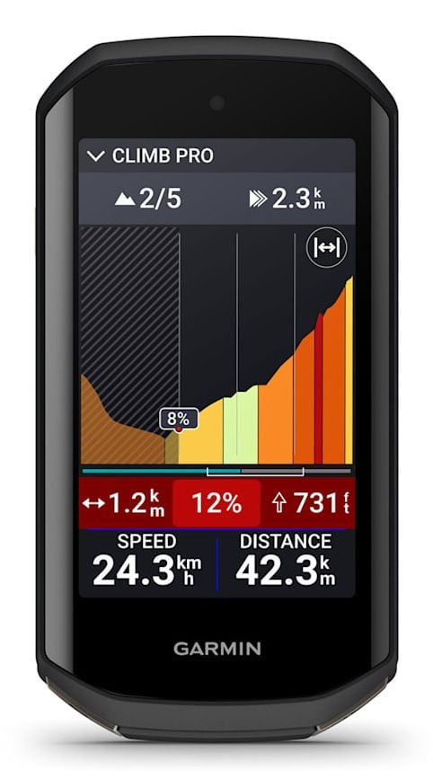 Garmin Edge 1050 pyörätietokone 3.5" 480 x 800 64 GB paketti