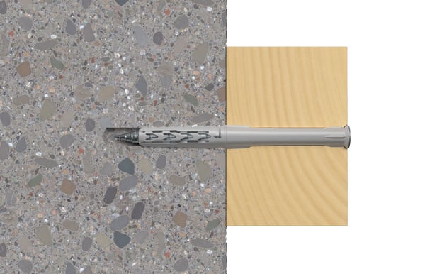 Fischer 46264, Ruuvi- ja seinätulppasarja, tiili, betoni, Torx, TX40, ETA-07/0121, 100 mm