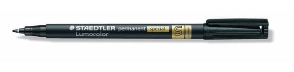Marker Lumocolor Special 0,4mm sort 319 S-9 permanent nano (10 stk.)
