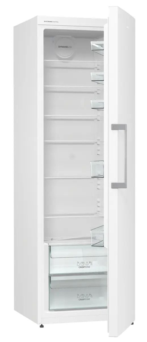 Gorenje Essential R619EEW5 - Kylskåp - fördjupning - bredd: 60 cm - 398 liter - Klass E - vit