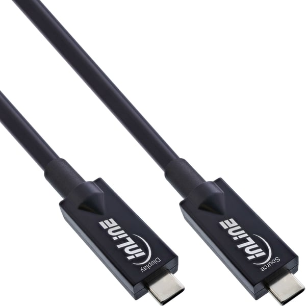 InLine 35795A, 5 m, USB C, USB C, USB 3.2 Gen 2 (3.1 Gen 2), 10 Gbit/s, Svart