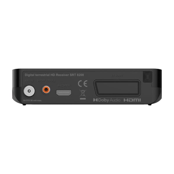 Strong SRT 8208, Ethernet (RJ-45), 640 x 480,720 x 576,1280 x 720,1920 x 1080, 480i, 480p, 576i, 576p, 720p, 1080i, 1080p, 4:3, 16:9, H.265, HEVC, ...