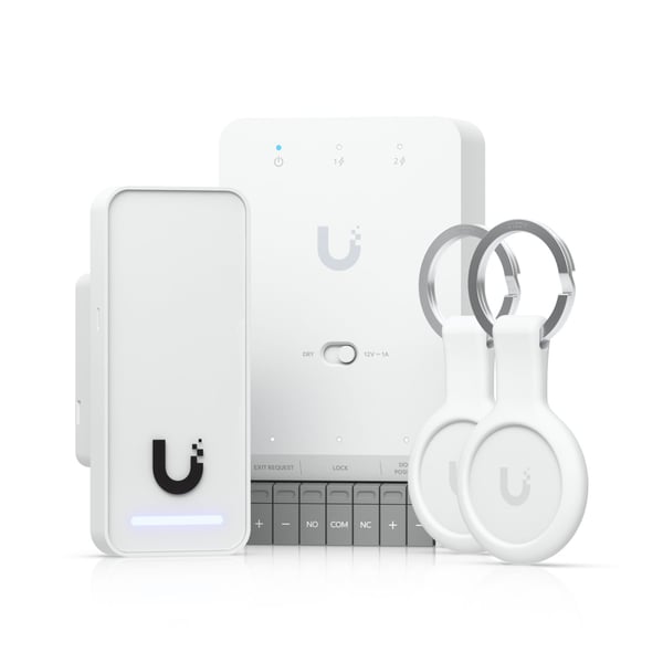 Ubiquiti UniFi G3 Starter Kit - Kontrollsett for dørtilgang - kablet - Gigabit Ethernet