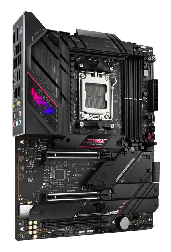 ASUS ROG Strix B650E-E Gaming WiFi - Hovedkort - ATX - Socket AM5 - AMD B650 Chipset - USB-C 3.2 Gen 2x2, USB-C 3.2 Gen2, USB 3.2 Gen 2, USB 3.2 Ge...