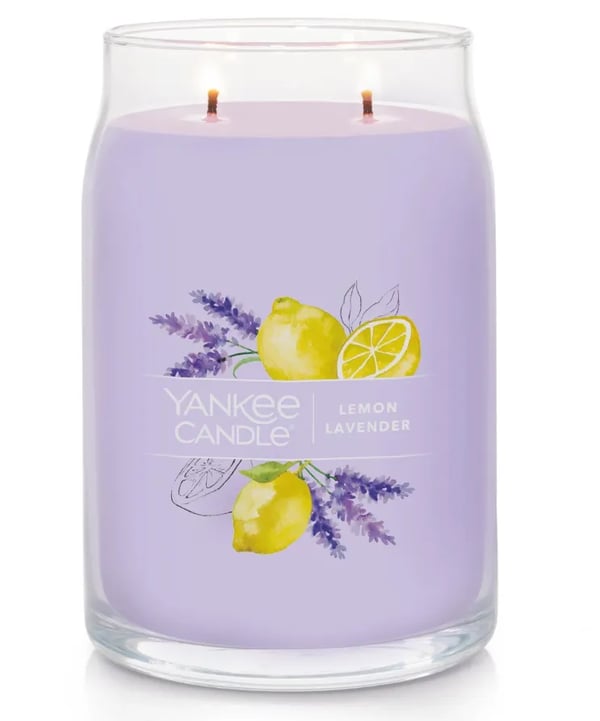 Yankee Candle 1629970E, Sylinteri, Purppura, Laventeli, Sitruuna, Mandariini, 90 h, 1 kpl