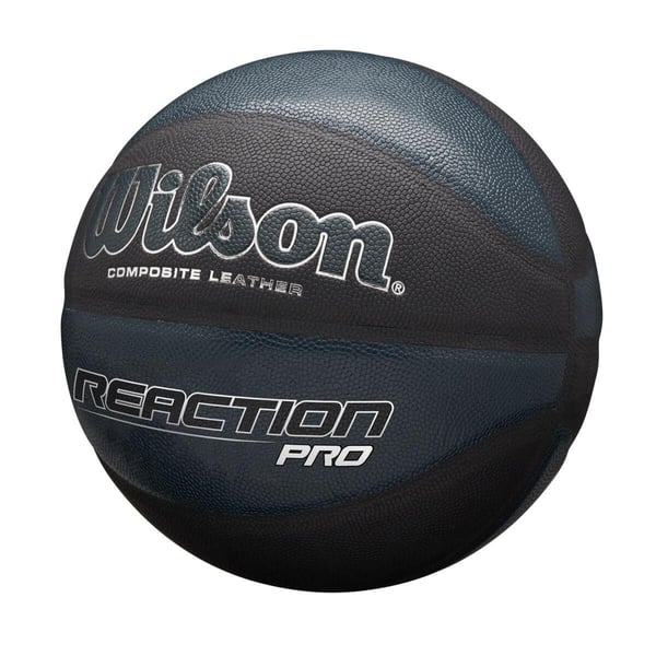 Wilson Reaction Pro Shadow, Svart, Läder, Inomhus & utomhus, Monokromatiskt, NCAA, Komposit