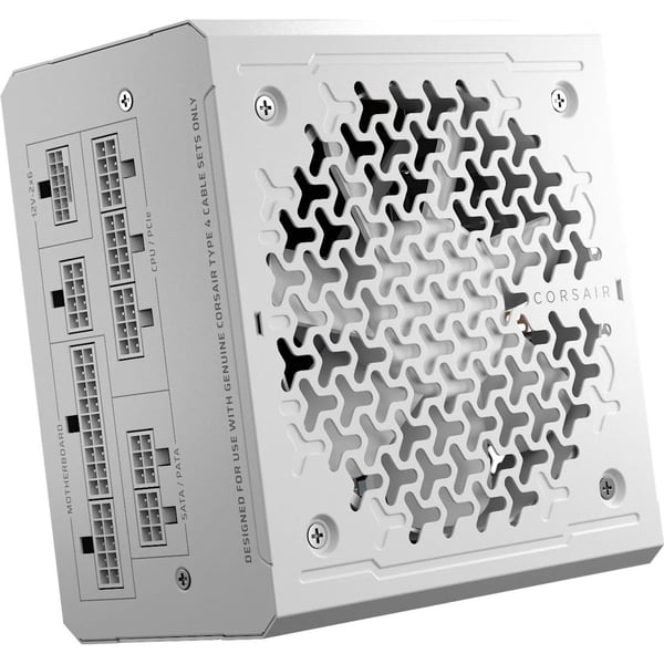 Corsair RM1000e (2025), 1000 Watt, ATX 3.1, PCIe 5.1, Cybenetics GOLD - White
