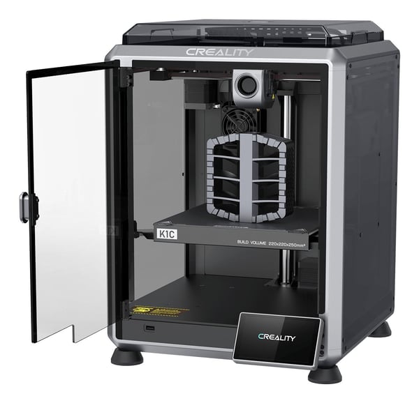Creality K1C, Fused Deposition Modeling (FDM), Wi-Fi, USB-port, Tittevindu
