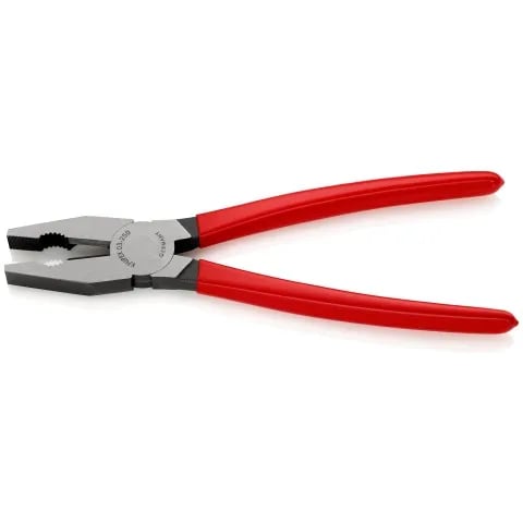 Knipex 03 01 250, Kaapelipihdit, 1,5 cm, Muovi, Terästä, Muovi, Terästä, Punainen, 250 mm