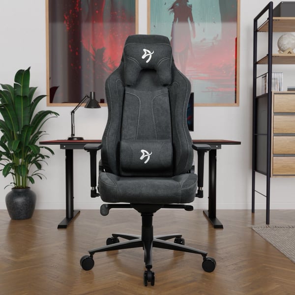 Arozzi Vernazza Soft Fabric - Gaming Chair - Dark Grey