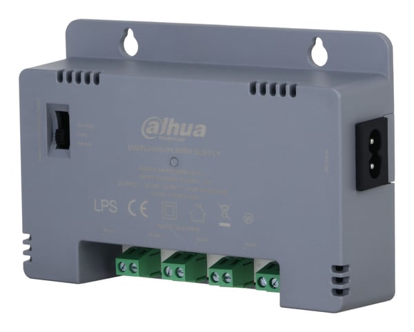 Dahua Technology PFM344D-4CH-EN, Virtalähde, Sisätila, Dahua, Harmaa, Seinä, Tulenkestävä