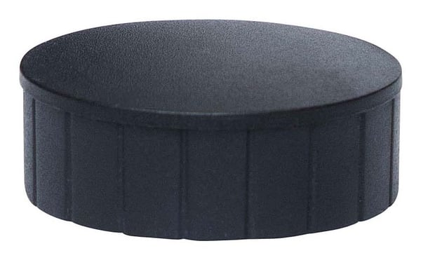 Maul Magnet MAULsolid (Ø x H) 38 mm x 15,5 mm rund sort 10 stk 6163990 (6163990)
