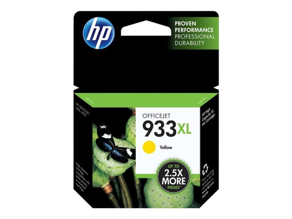 HP 933XL, alkuperäinen riittoisa magenta mustekasetti, Magenta, Väriainepohjainen muste, 9 ml, 1 kpl, 825 sivua