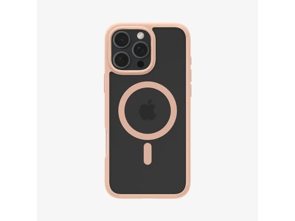 Spigen Ultra Hybrid (MagFit), Etui, Apple, iPhone 16 Pro Max, 17,5 cm (6.9"), Rosa, Gjennomsiktig
