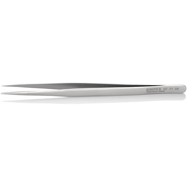 Knipex 92 21 08, Rostfritt stål, Rostfritt stål, Spetsig, Rak, 15 g, 8 mm