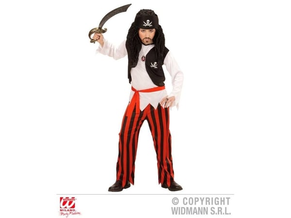 Pirat kostume