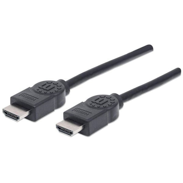 Manhattan 323239, 5 m, HDMI Type A (Standard), HDMI Type A (Standard), 3D, 10,2 Gbit/sek., Svart