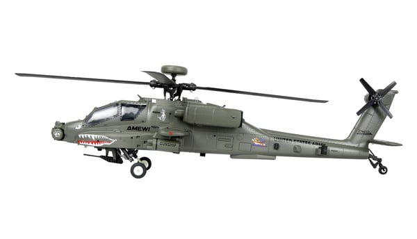 Amewi Apache AH-64D CP helikopteri 6G/3D RTF vihreä 16+