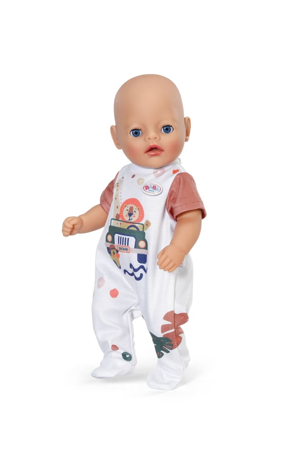 BABY født Romper Jungle 36cm