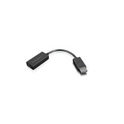 Lenovo 4X90R61023, 0,225 m, DisplayPort, HDMI-tyyppi A (vakio), Uros, Naaras, Suora