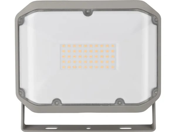Brennenstuhl AL 3050 - Flomlys - LED - 30 W - klasse E - varmt hvitt lys - 3000 K - flat - grå