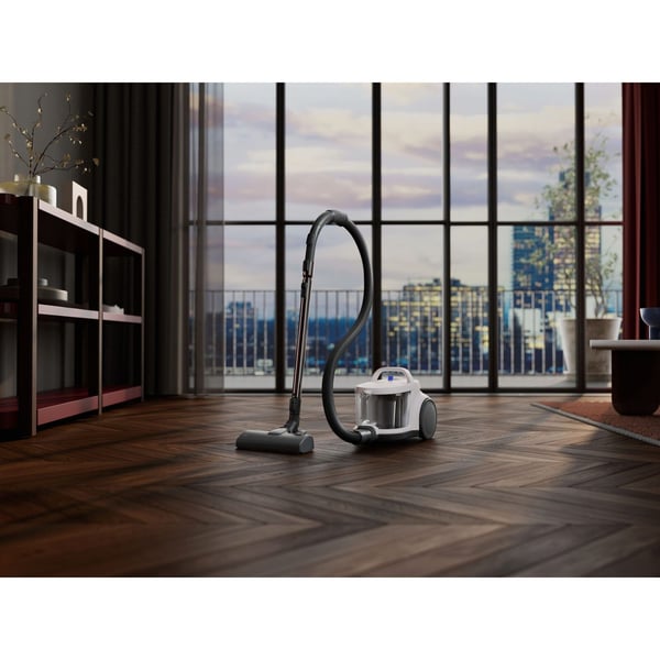 AEG AL51C2SW, 1000 W, Sylindervakuum, Tørr, Uten pose, 2 l, HEPA