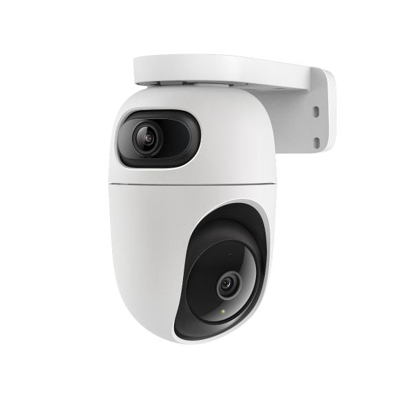 TP-Link Tapo C245D, IP-säkerhetskamera, inomhus, Trådlös, Innertak/vägg, Vit, Sfärisk